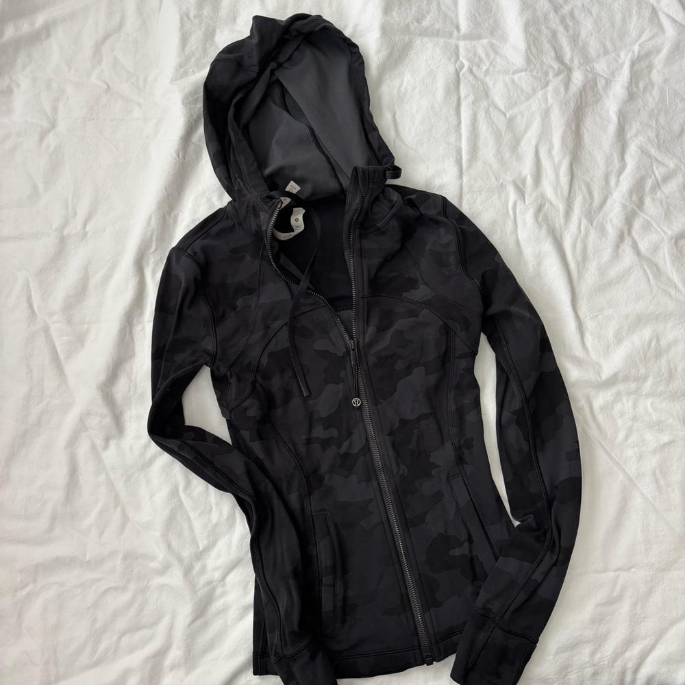 Lululemon Black Camo Jacket
